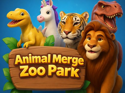 Animal Merge Zoo Park - Hayvan Birleştirme