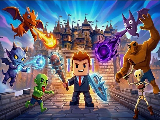 Office Knight 3D - Kale Savunması