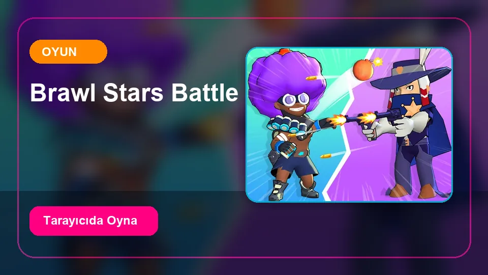 Brawl Stars Battle - Kavga Yıldızları oyun önizleme görseli
