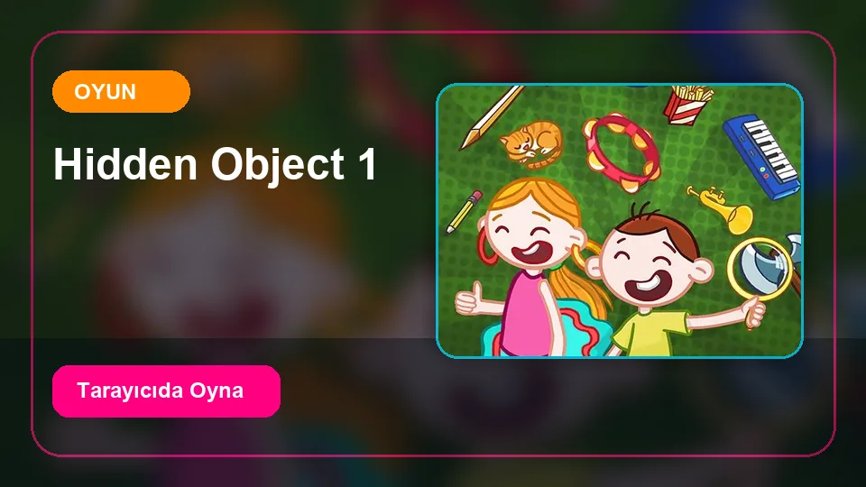 Hidden Object - Gizli Nesne oyun önizleme görseli