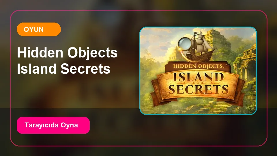 Hidden Objects - Ada Sırları oyun önizleme görseli