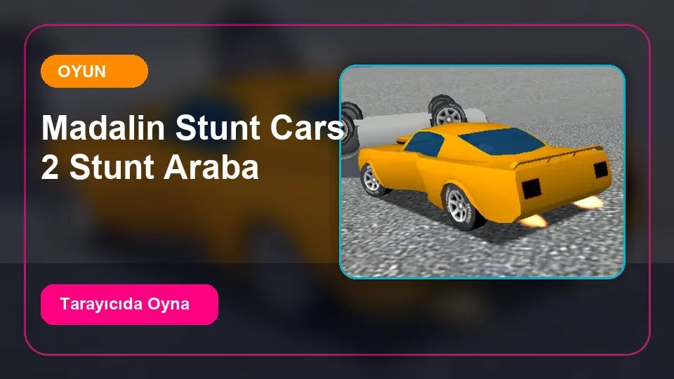 Madalin Stunt Cars 2 - Stunt Araba Oyunu oyun önizleme görseli
