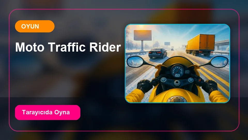 Moto Traffic Rider oyun önizleme görseli