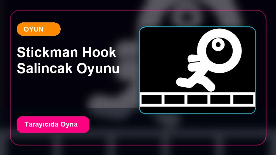 Stickman Hook - Salıncak Oyunu oyun önizleme görseli