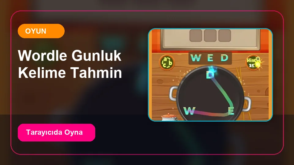 Wordle - Günlük Kelime Tahmin Oyunu oyun önizleme görseli